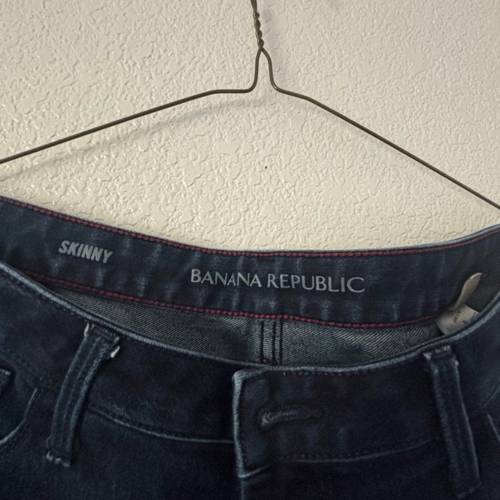 Banana Republic Navy Skinny Jeans - Picture 2 of 4
